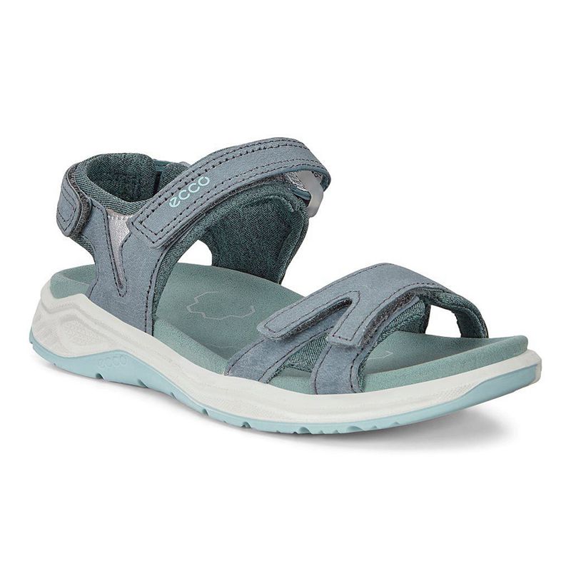 Kids Ecco X-Trinsic K - Sandals Blue - India CZMLYK916